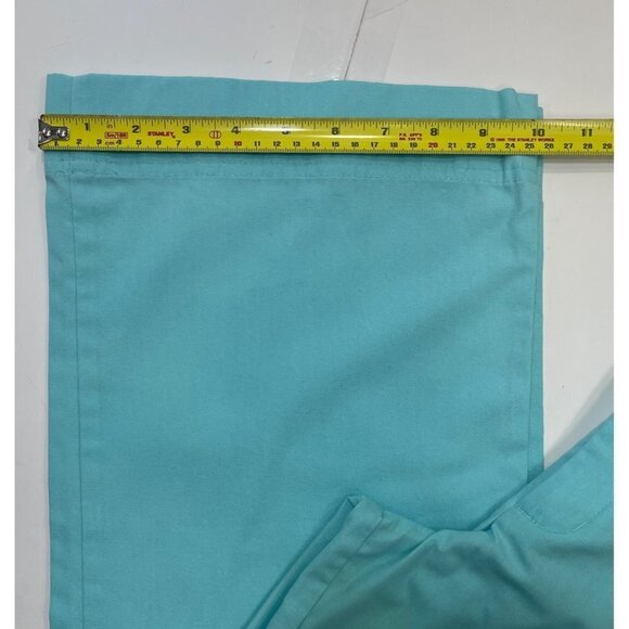URBANE SCRUBS Women's Uniform Pants Size Small Teal Pockets Nurse Medical Scrubs - Picture 12 of 15